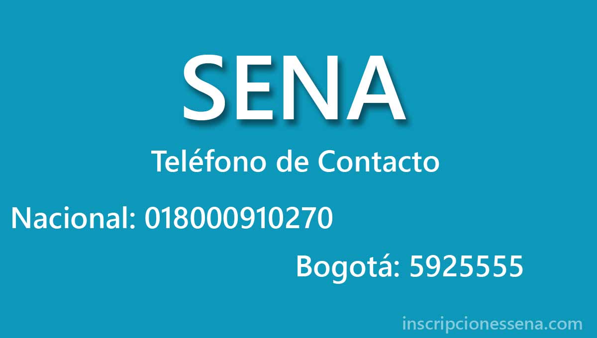 Sena Teléfono Directorio Nacional ☎ Sena 3379